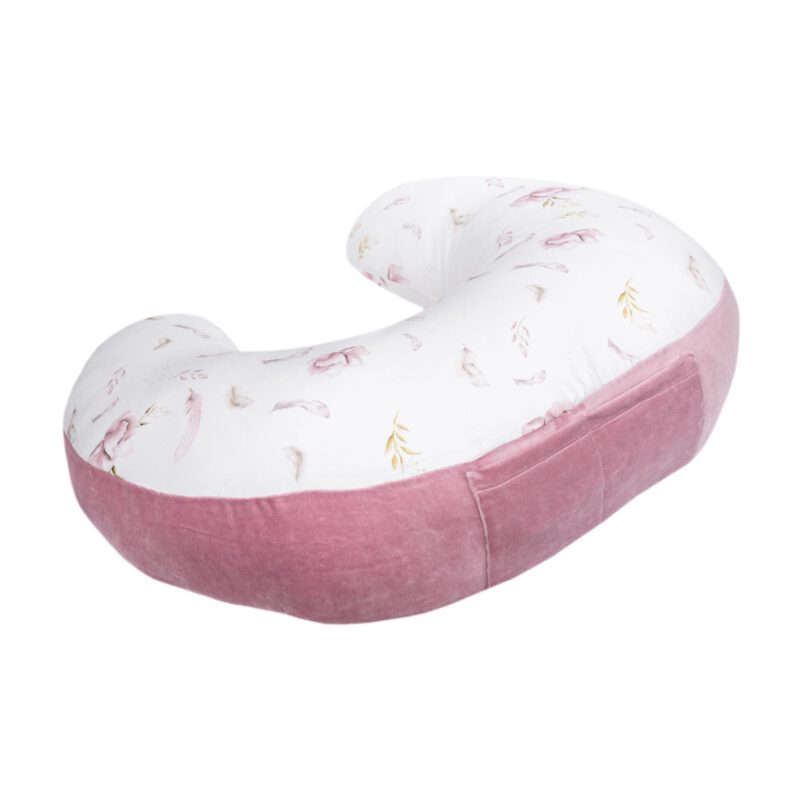 Poszewka na poduszkę do karmienia Blossom brudny róż