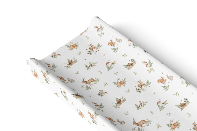 Pokrowiec na przewijak Woodland Story 70x50