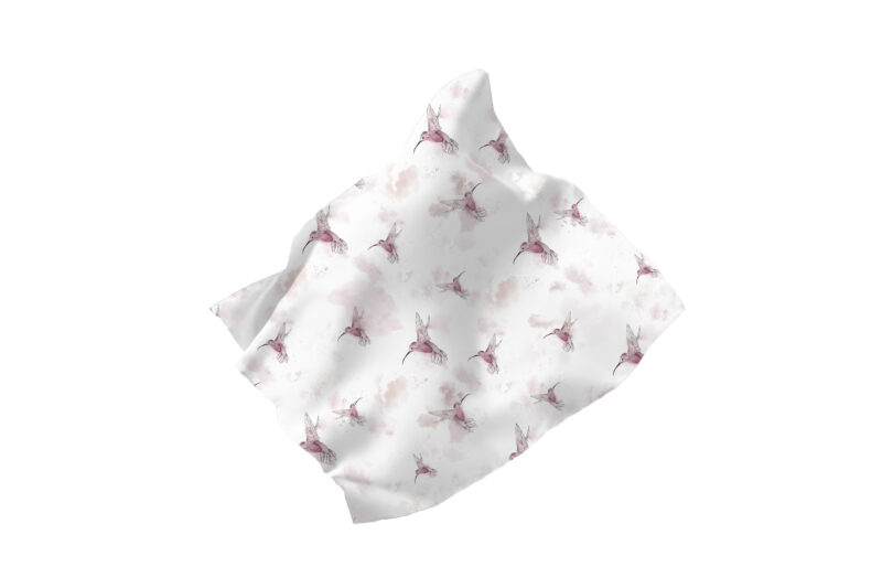 Otulacz 100x100 Pink colibri