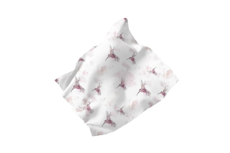 Otulacz 70x70 Pink colibri