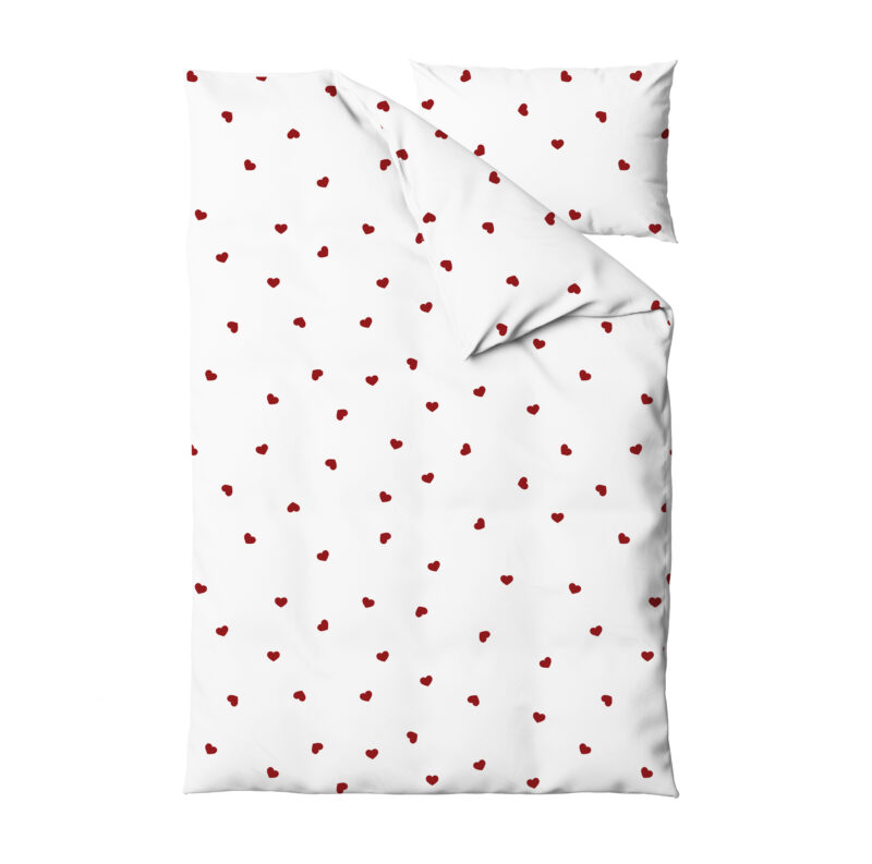 Komplet pościeli 120x90+40x60 Hearts - obrazek 2