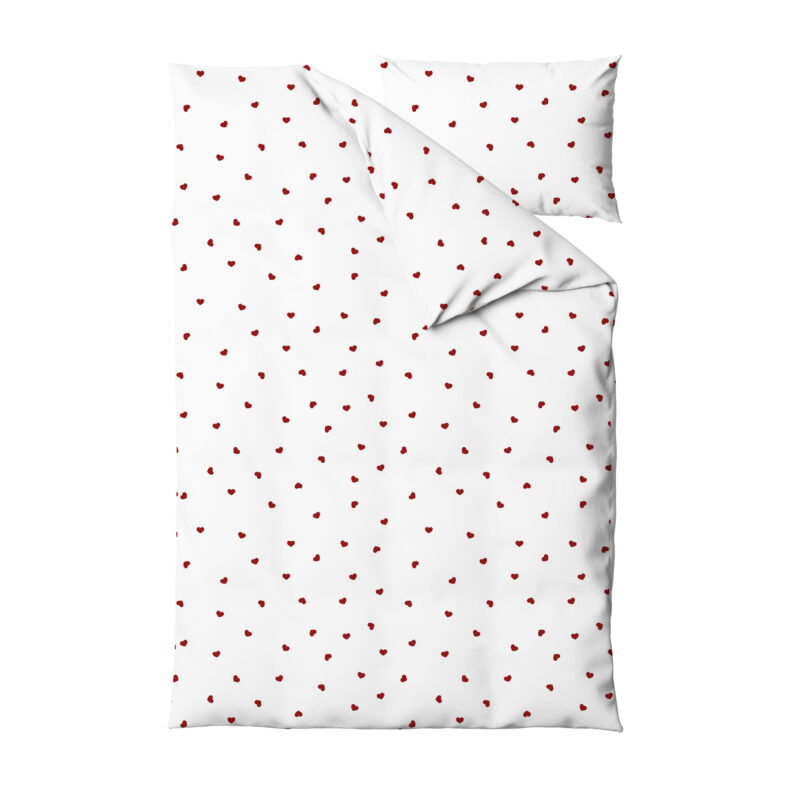 Komplet pościeli 200x160+70x80 Hearts - obrazek 2